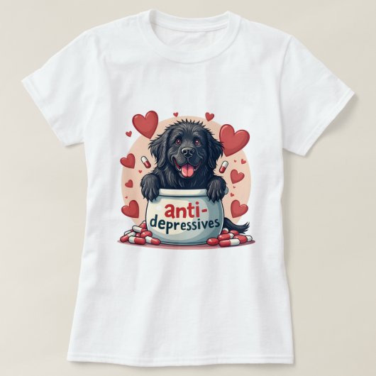 ニューファンドランダー Tシャツ (デザイン正面)