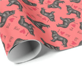 ニューファンドランドが大好き ラッピングペーパー (ロールコーナー)