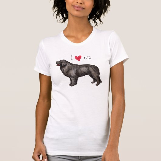 ニューファンドランドが大好き Tシャツ (正面)