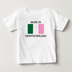 ニューファンドランドで作られた ベビーTシャツ