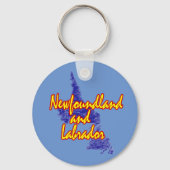 ニューファンドランドとラブラドール キーホルダー (裏面)