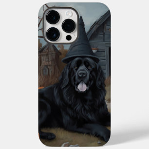 ニューファンドランドのカボチャのハロウィーン怖い Case-Mate iPhone 14 PRO MAXケース