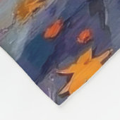 ニューファンドランドのトリックまたは治療ハロウィーンコスチューム フリースブランケット (角)