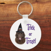 ニューファンドランドのトリック キーホルダー (正面)