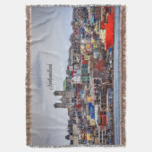 ニューファンドランドのパノラマ写真 スローブランケット (正面縦)