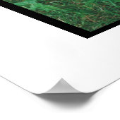 ニューファンドランドのランドセルと子犬のポスター ポスター (角)