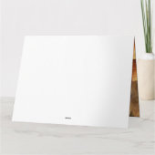 ニューファンドランドの子犬　オータムデライトパンプキン カード (裏面)