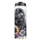 ニューファンドランドの穏やかなフローラレスト タンブラー (正面)