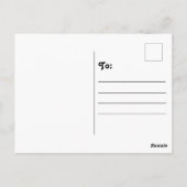 ニューファンドランドはがき ポストカード (裏面)