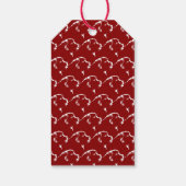 ニューファンドランドカスタムギフトラベル子犬ギフトラベル ギフトタグ (裏面)