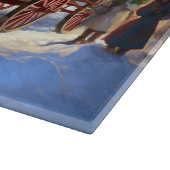 ニューファンドランドクリスマスフェスティバルシーズン カッティングボード (角)