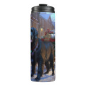 ニューファンドランドクリスマスフェスティバルシーズン タンブラー (正面)