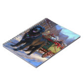 ニューファンドランドクリスマスフェスティバルシーズン ノートブック (左側)