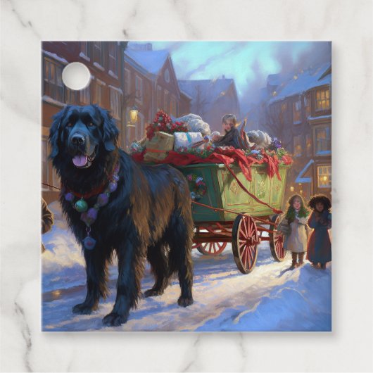 ニューファンドランドクリスマスフェスティバルシーズン フェイバータグ (正面)