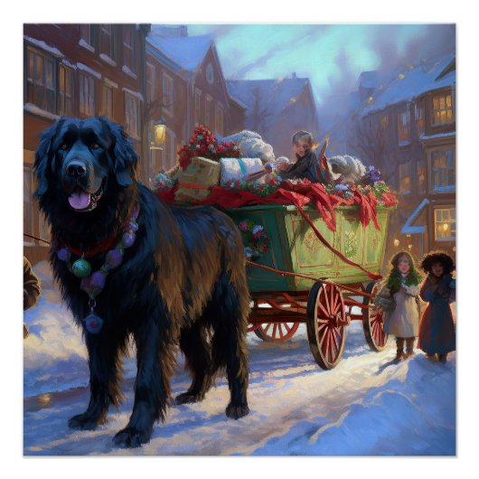 ニューファンドランドクリスマスフェスティバルシーズン ポスター (正面)