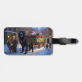 ニューファンドランドクリスマスフェスティバルシーズン ラゲッジタグ (裏面横)