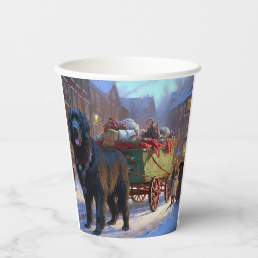 ニューファンドランドクリスマスフェスティバルシーズン 紙コップ (正面)