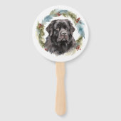 ニューファンドランドクリスマスリースフェスティバルカップ ハンドファン (裏面)