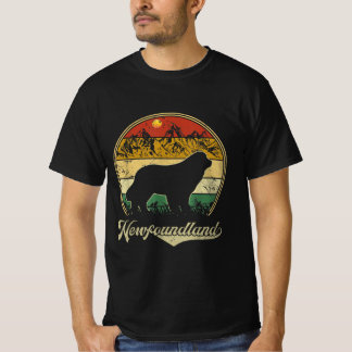 ニューファンドランドデザイン |犬おもしろい恋人への贈り物 Tシャツ