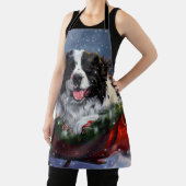 ニューファンドランドドッグクリスマスフェスティバル エプロン (インサイチュ)