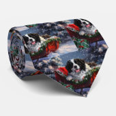ニューファンドランドドッグクリスマスフェスティバル ネクタイ (ロール)