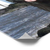 ニューファンドランドドッグポートレート ポスター (角)