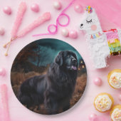 ニューファンドランドハロウィーン怖 ペーパープレート (パーティー)