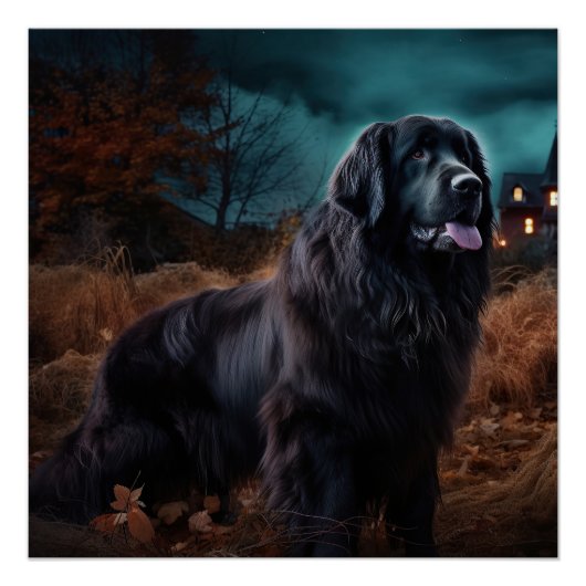 ニューファンドランドハロウィーン怖 ポスター (正面)