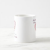 ニューファンドランドハート属 コーヒーマグカップ (中央)