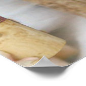 ニューファンドランドパピスオンビーチ ポスター (角)