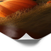 ニューファンドランドパピー秋の喜びカボチャ ポスター (コーナー)