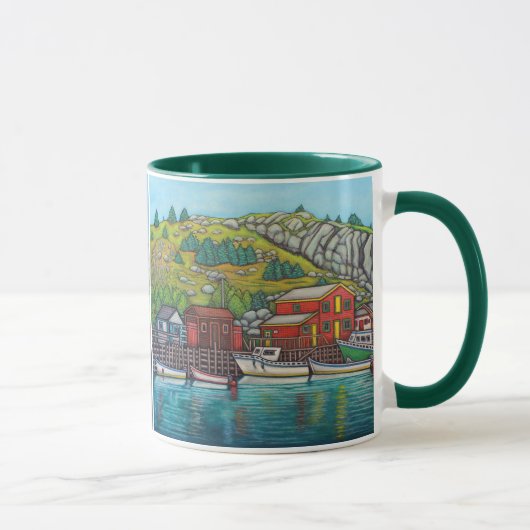 ニューファンドランドマグQuidi Vidiの色 マグカップ (右)