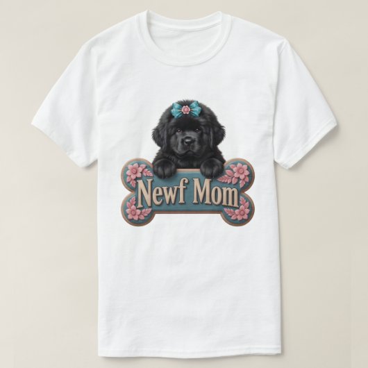 ニューファンドランドマザーボーン Tシャツ (デザイン正面)