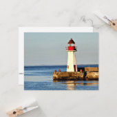 ニューファンドランドライトハウス カード (正面/裏面インサイチュ)