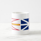 ニューファンドランドラブラドール国旗Mug コーヒーマグカップ (中央)