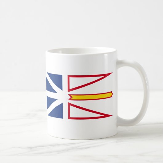 ニューファンドランドラブラドール国旗Mug コーヒーマグカップ (右)