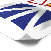 ニューファンドランド及びラブラドール旗ポスタープリント ポスター (角)