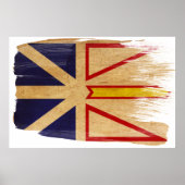 ニューファンドランド国旗のポスター ポスター (正面)