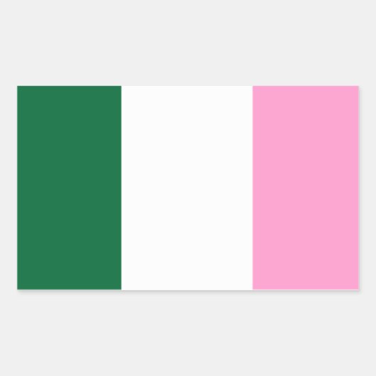 「ニューファンドランド国旗」のシール 長方形シール (正面)