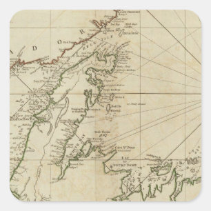 ニューファンドランド島の一般的な図 スクエアシール