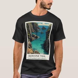 ニューファンドランド州トリニティ湾の沿岸ハイキング、スカーワインクライル A Tシャツ