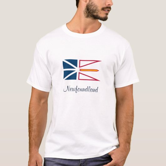 ニューファンドランド州旗 Tシャツ (正面)