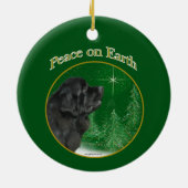 ニューファンドランド平和 セラミックオーナメント (裏面)