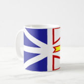 ニューファンドランド旗マグ コーヒーマグカップ (正面左)