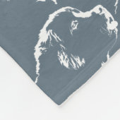 ニューファンドランド毛布ニューファンドランド毛布 フリースブランケット (角)