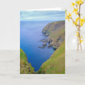 ニューファンドランド海岸線 カード (黄色い花)