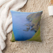 ニューファンドランド海岸線 クッション (ブランケット)