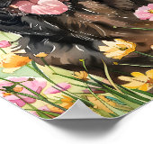 ニューファンドランド犬の優しい巨大なポスターウォールアート ポスター (角)