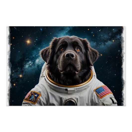 ニューファンドランド犬の宇宙 ポスター (正面)