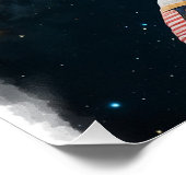 ニューファンドランド犬の宇宙 ポスター (コーナー)